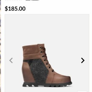 Sorel joan of arctic wedge lexie booties